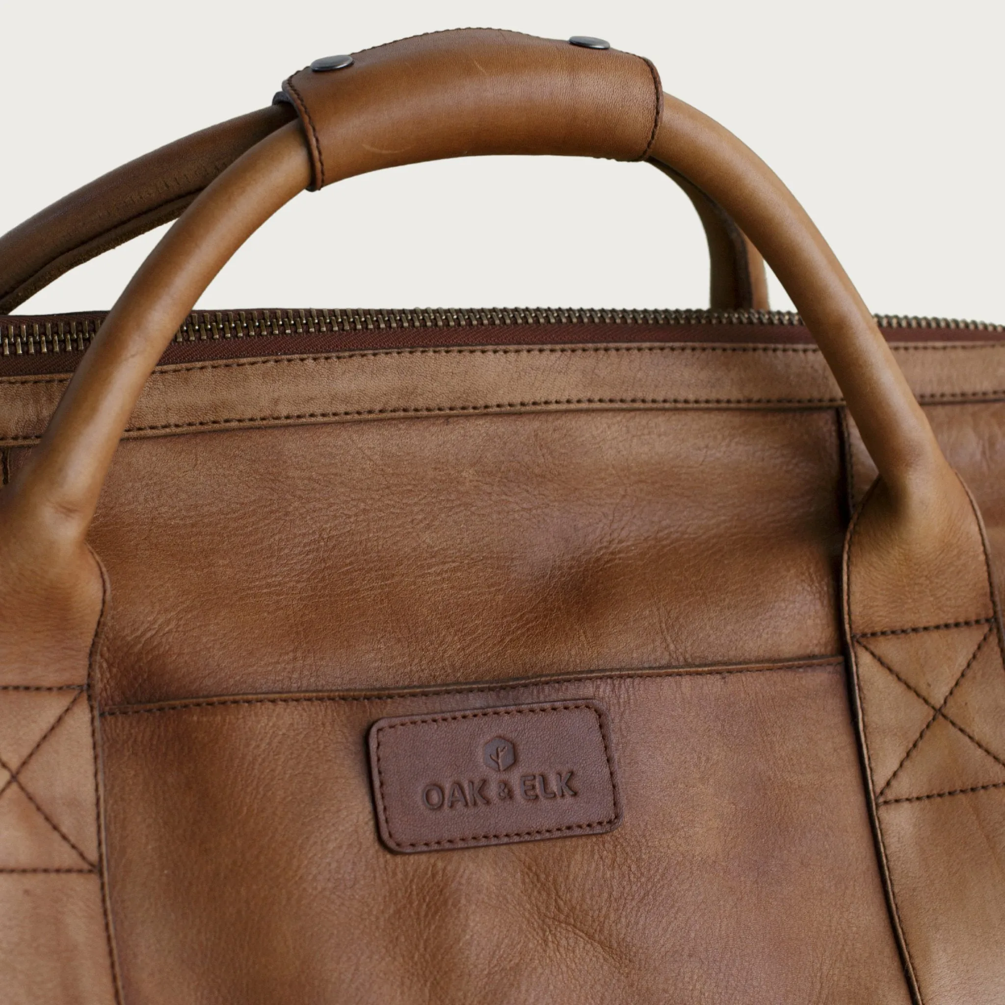Dakota Leather Duffel Bag
