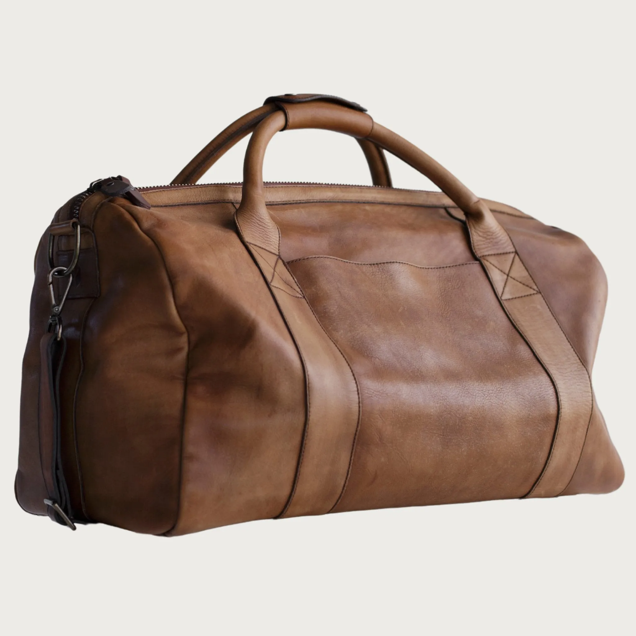 Dakota Leather Duffel Bag