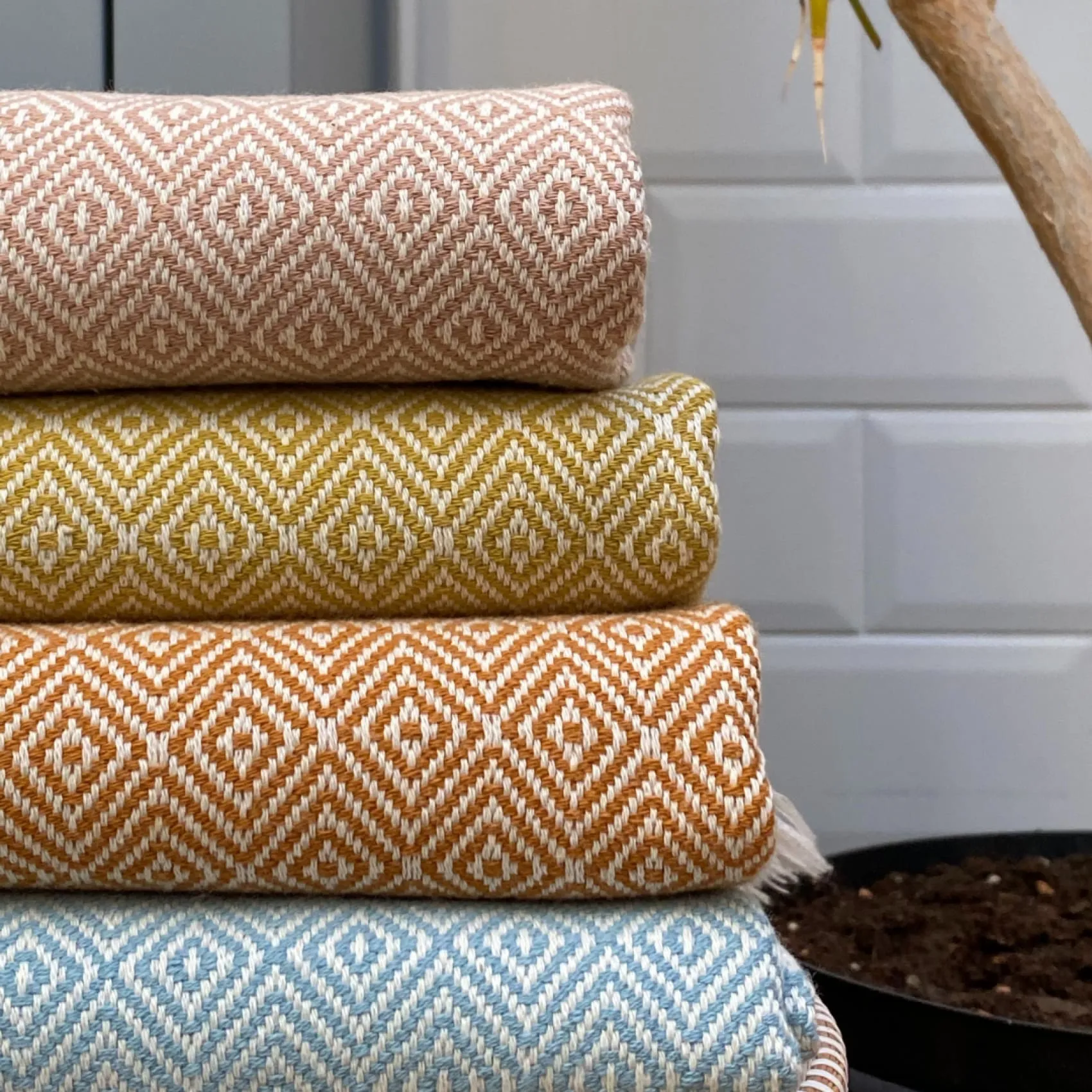 Damla Organic Cotton Peshtemal