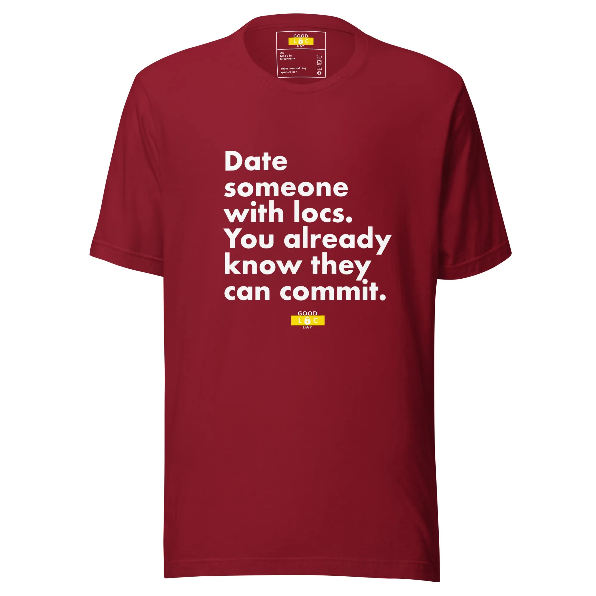 Date Some With Locs t-shirt