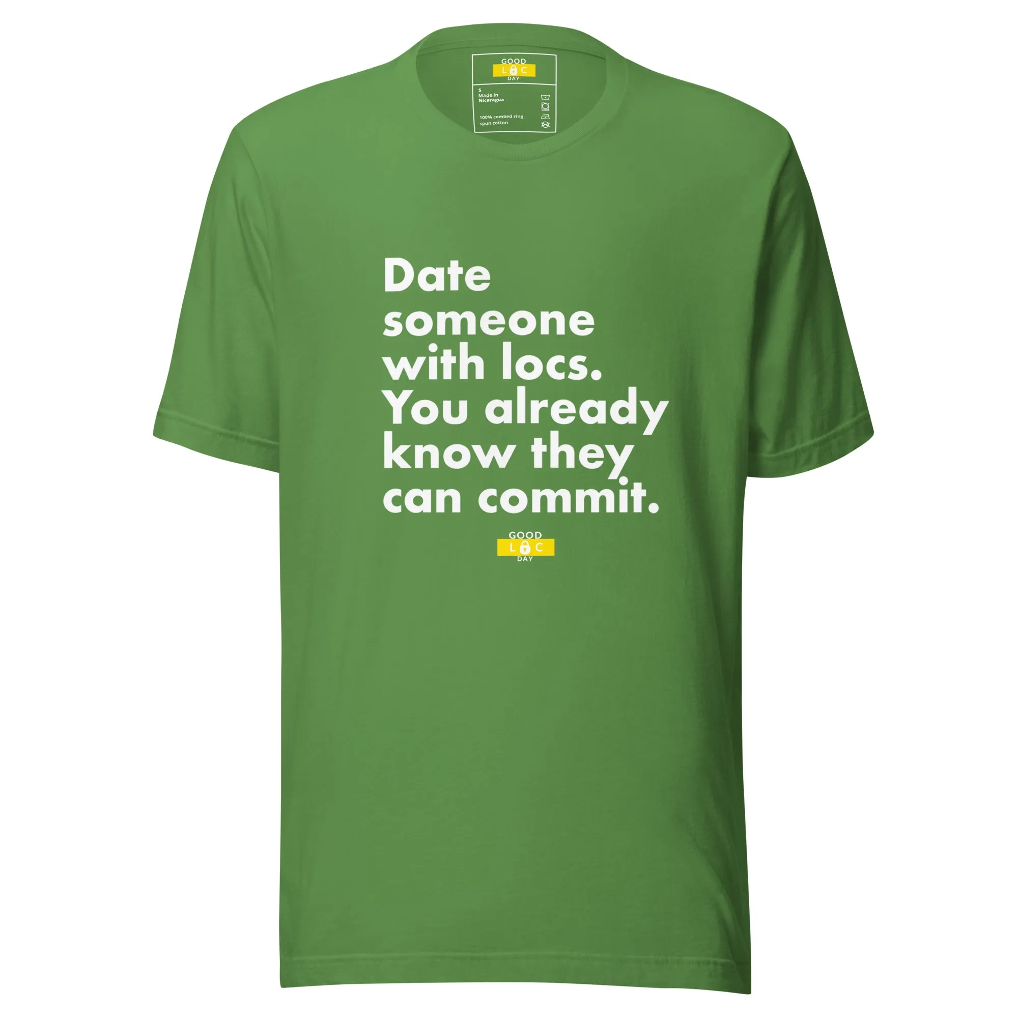 Date Some With Locs t-shirt