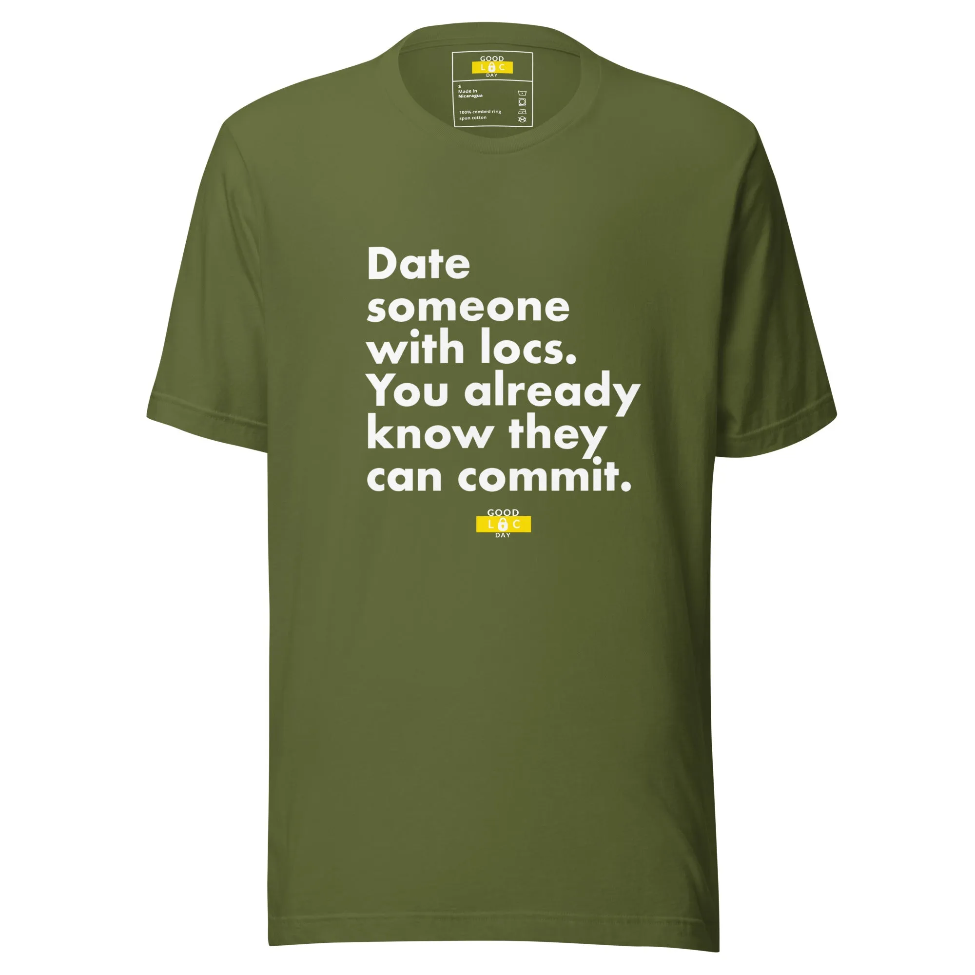 Date Some With Locs t-shirt