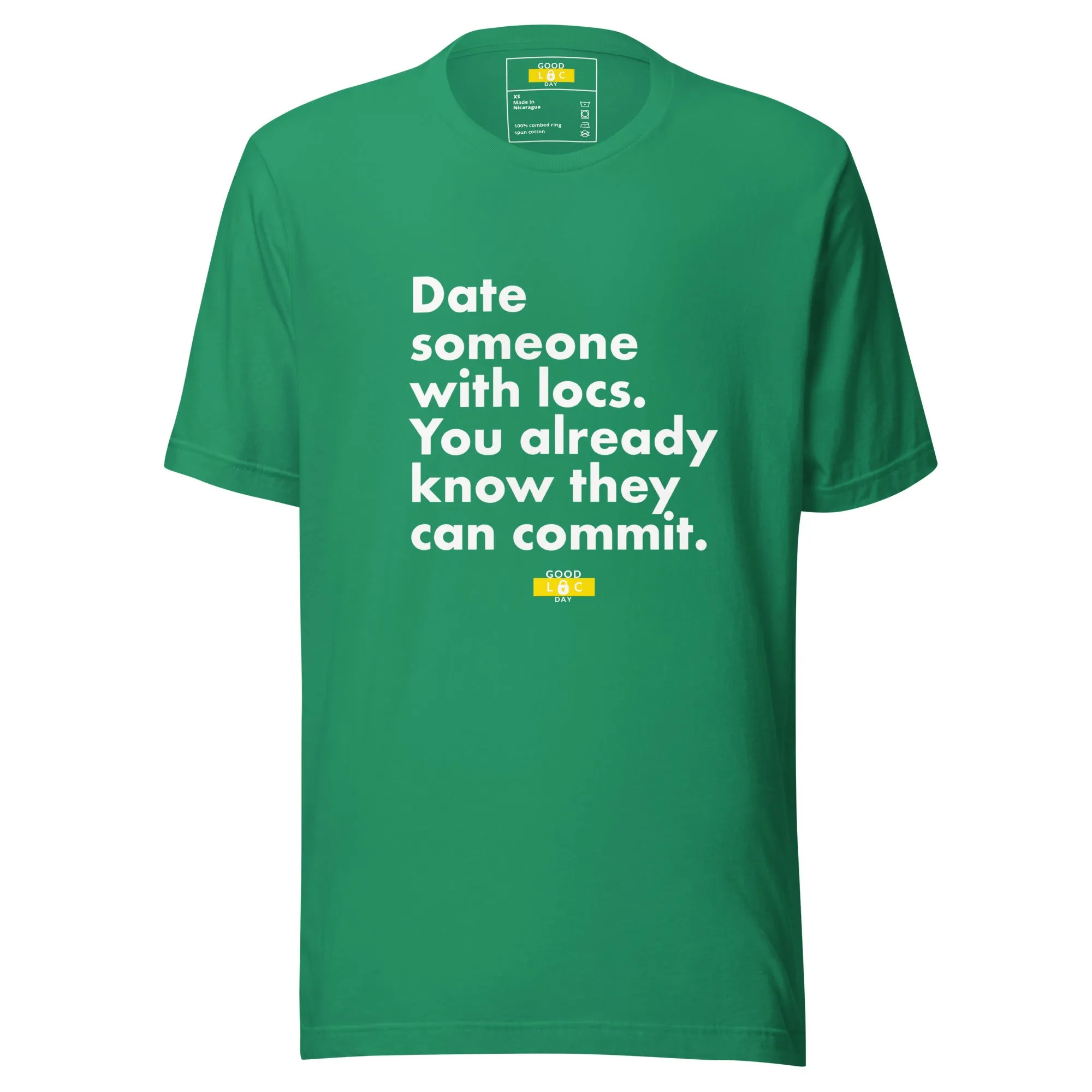 Date Some With Locs t-shirt