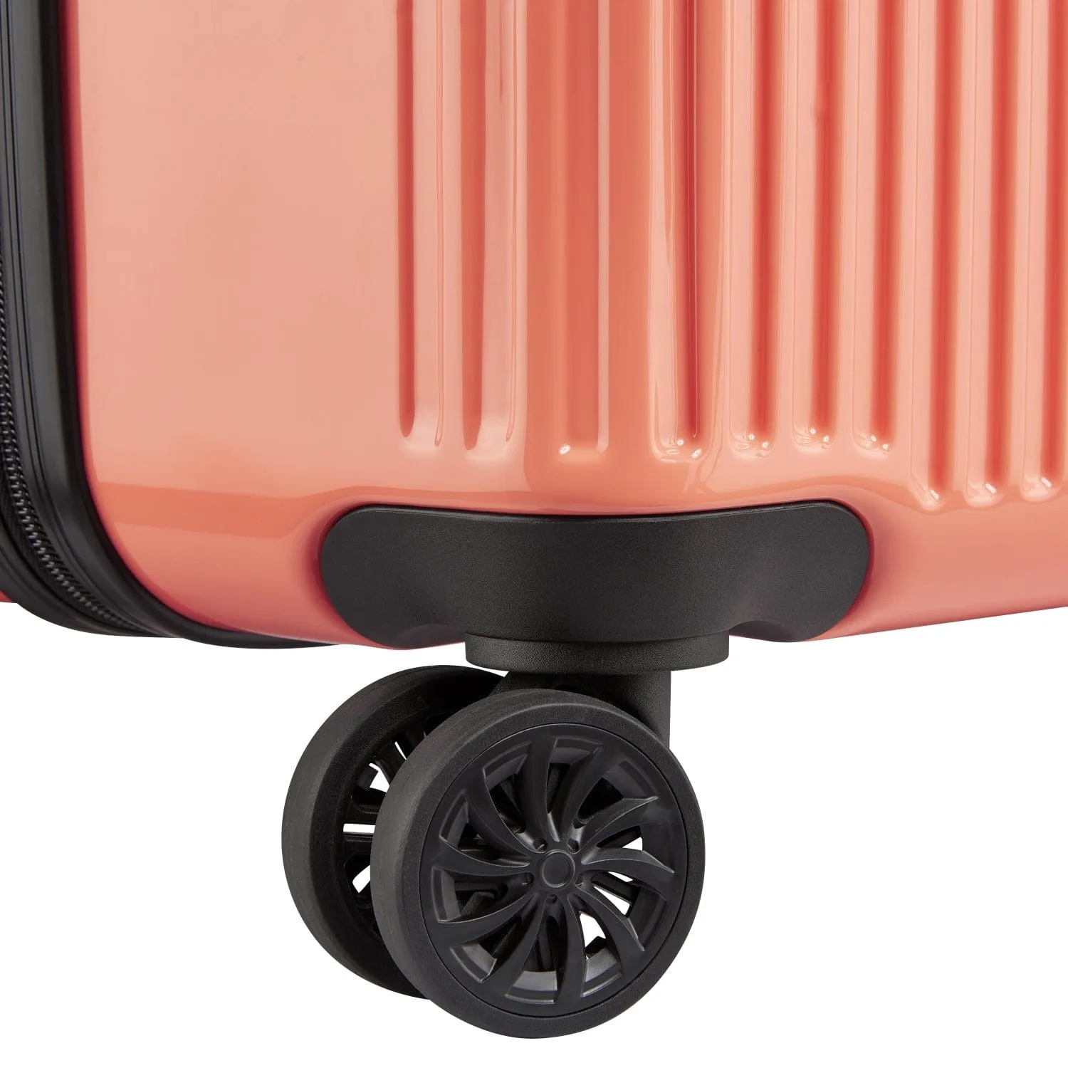 Delsey Ophelie 82Cm Hardcase 4 Double Wheel Expandable Check-In Luggage Trolley Glossy Pink - 00389383119Me