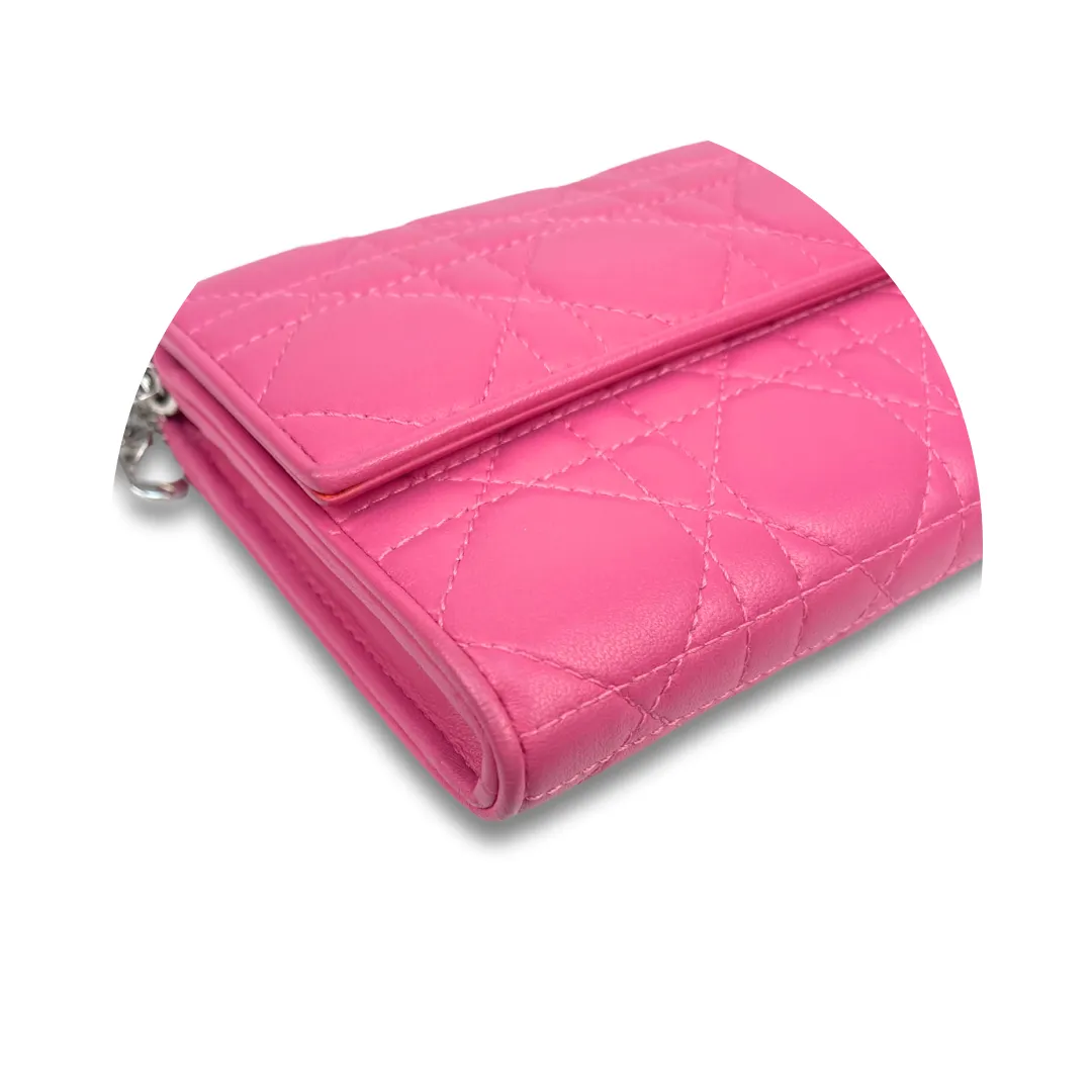 Dior Cannage Chain Wallet