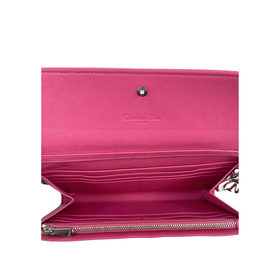 Dior Cannage Chain Wallet