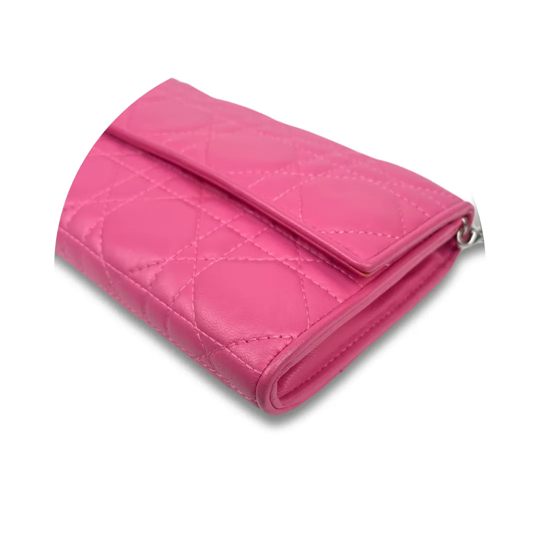 Dior Cannage Chain Wallet