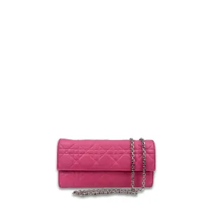 Dior Cannage Chain Wallet
