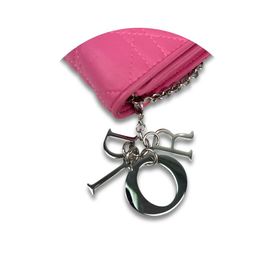 Dior Cannage Chain Wallet