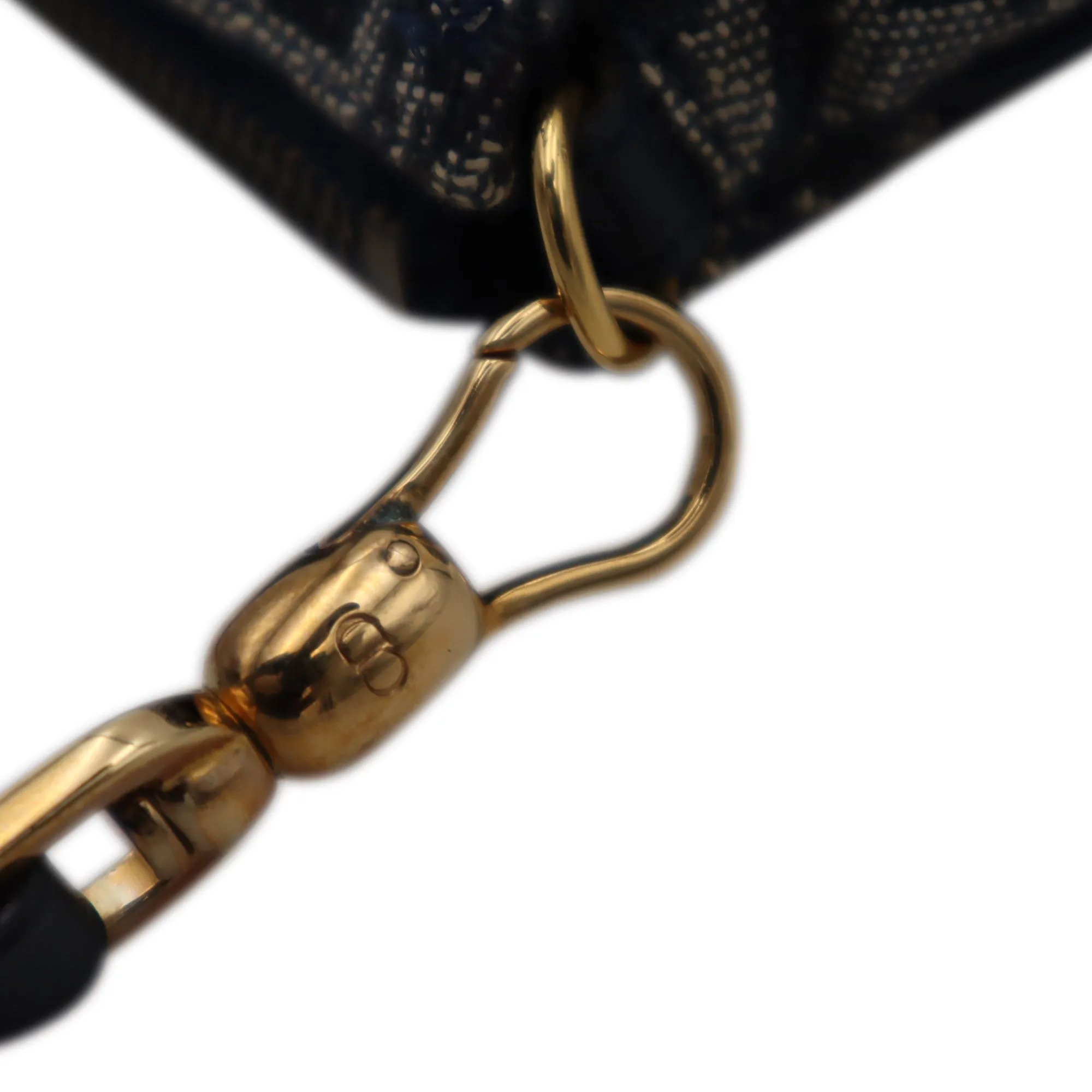 Dior Trotter Canvas Saddle Shoulder Bag