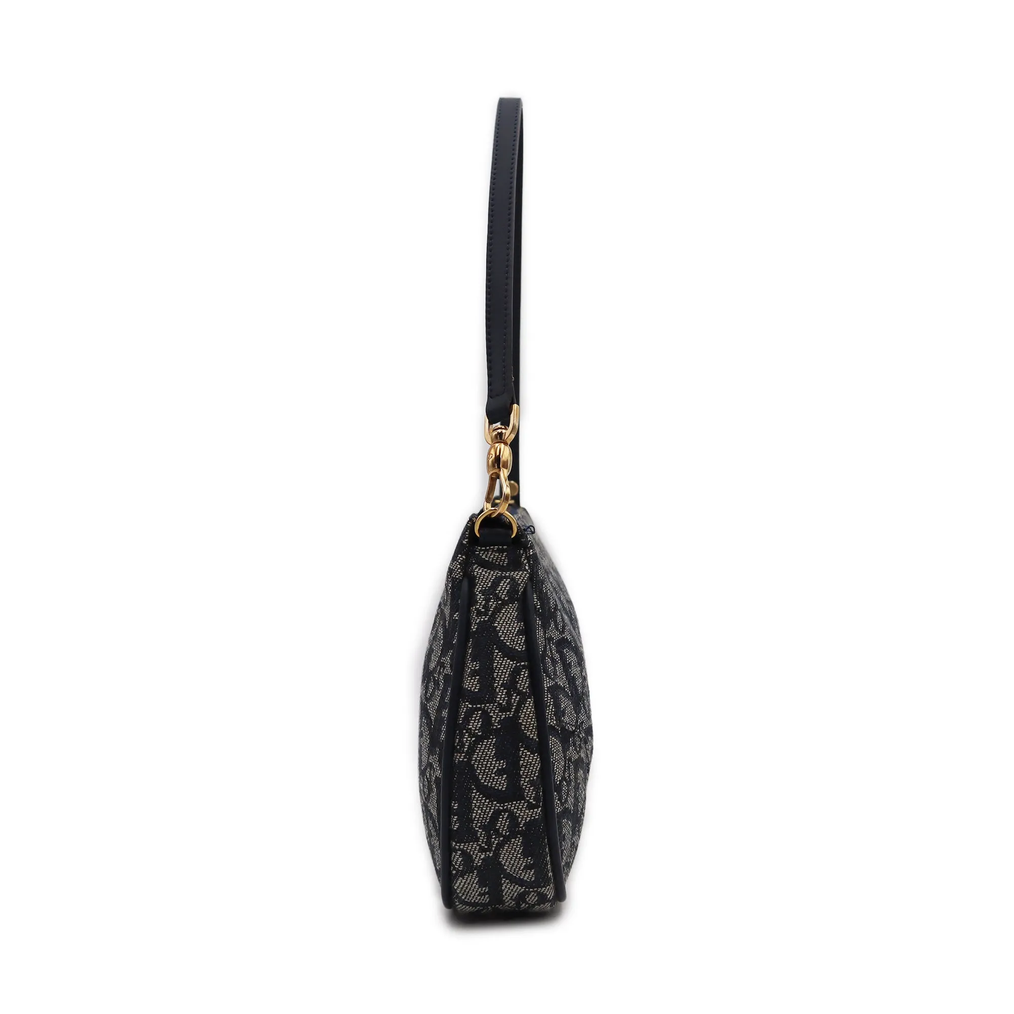 Dior Trotter Canvas Saddle Shoulder Bag