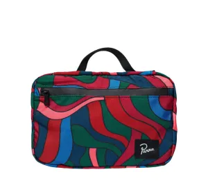 DISTORTED WAVES TOILETRY BAG