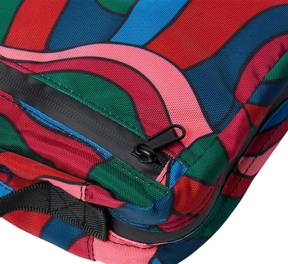 DISTORTED WAVES TOILETRY BAG