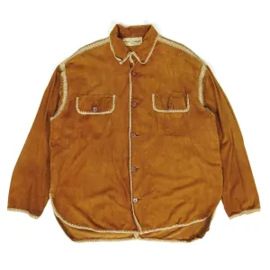 Dolce & Gabbana Suede Shirt Size 52