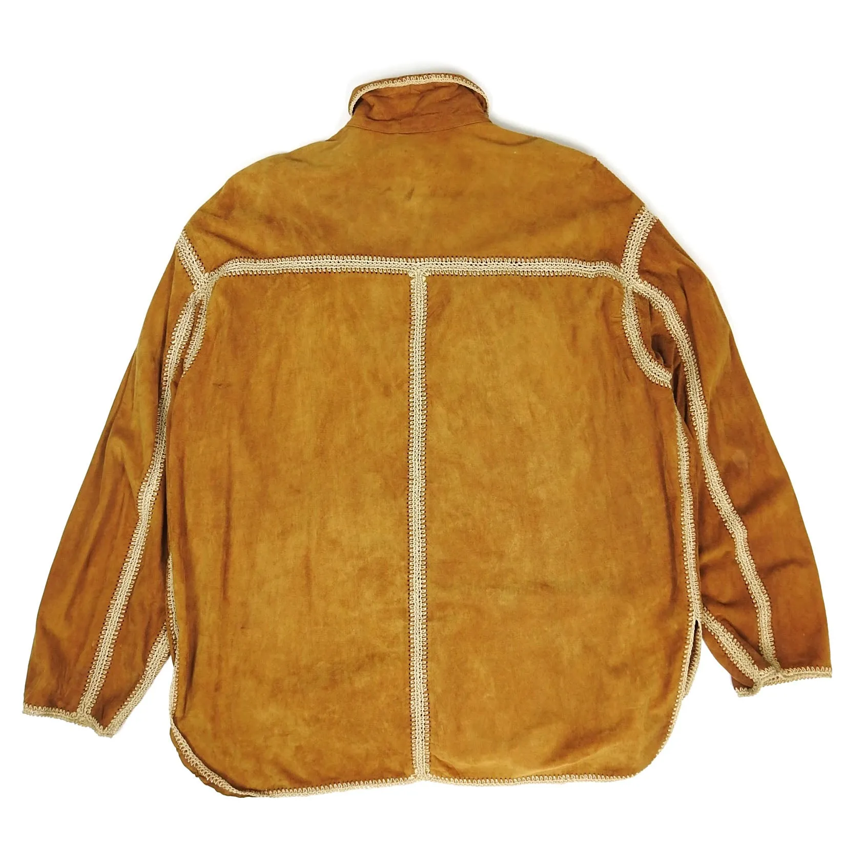 Dolce & Gabbana Suede Shirt Size 52