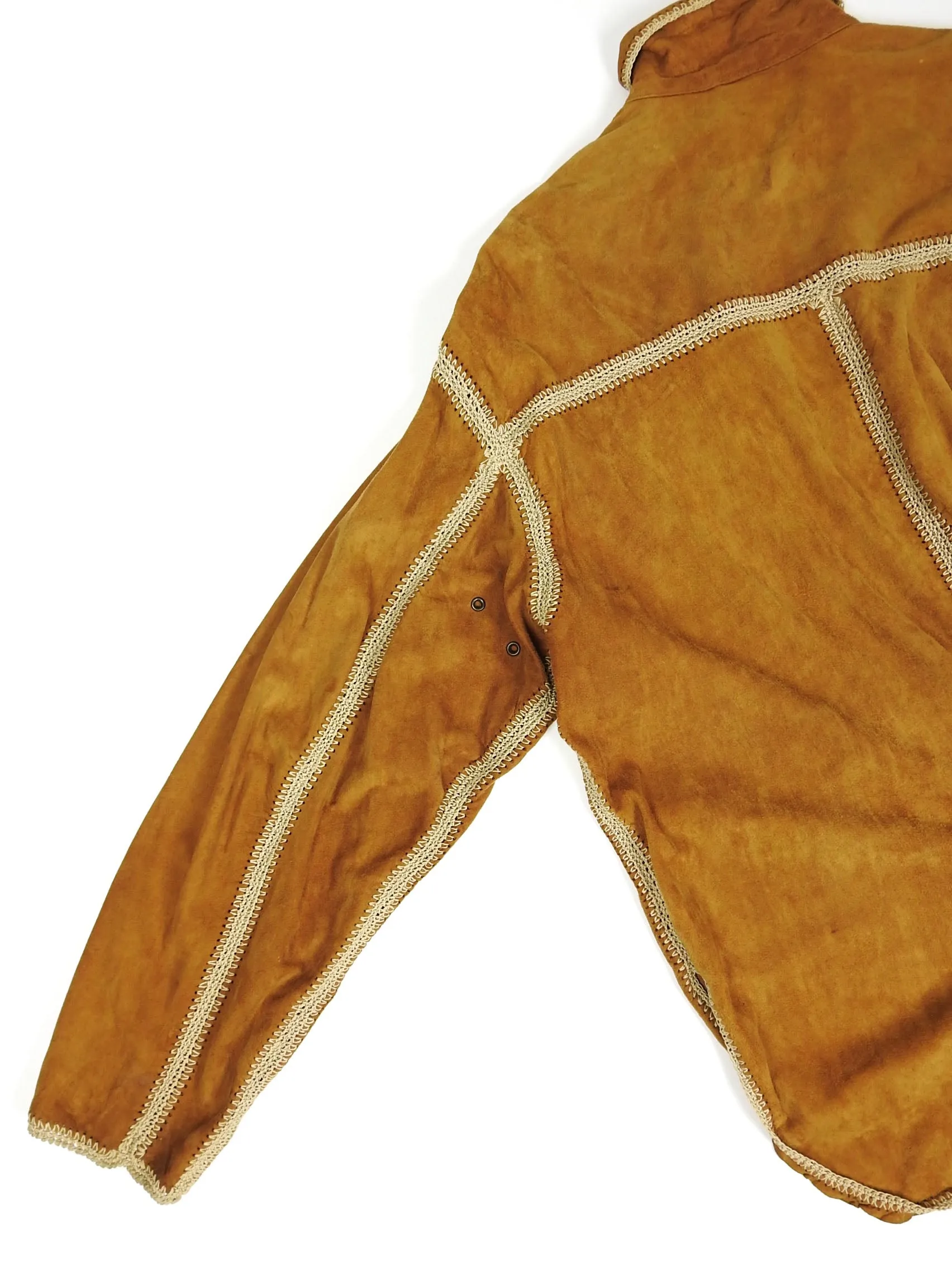 Dolce & Gabbana Suede Shirt Size 52