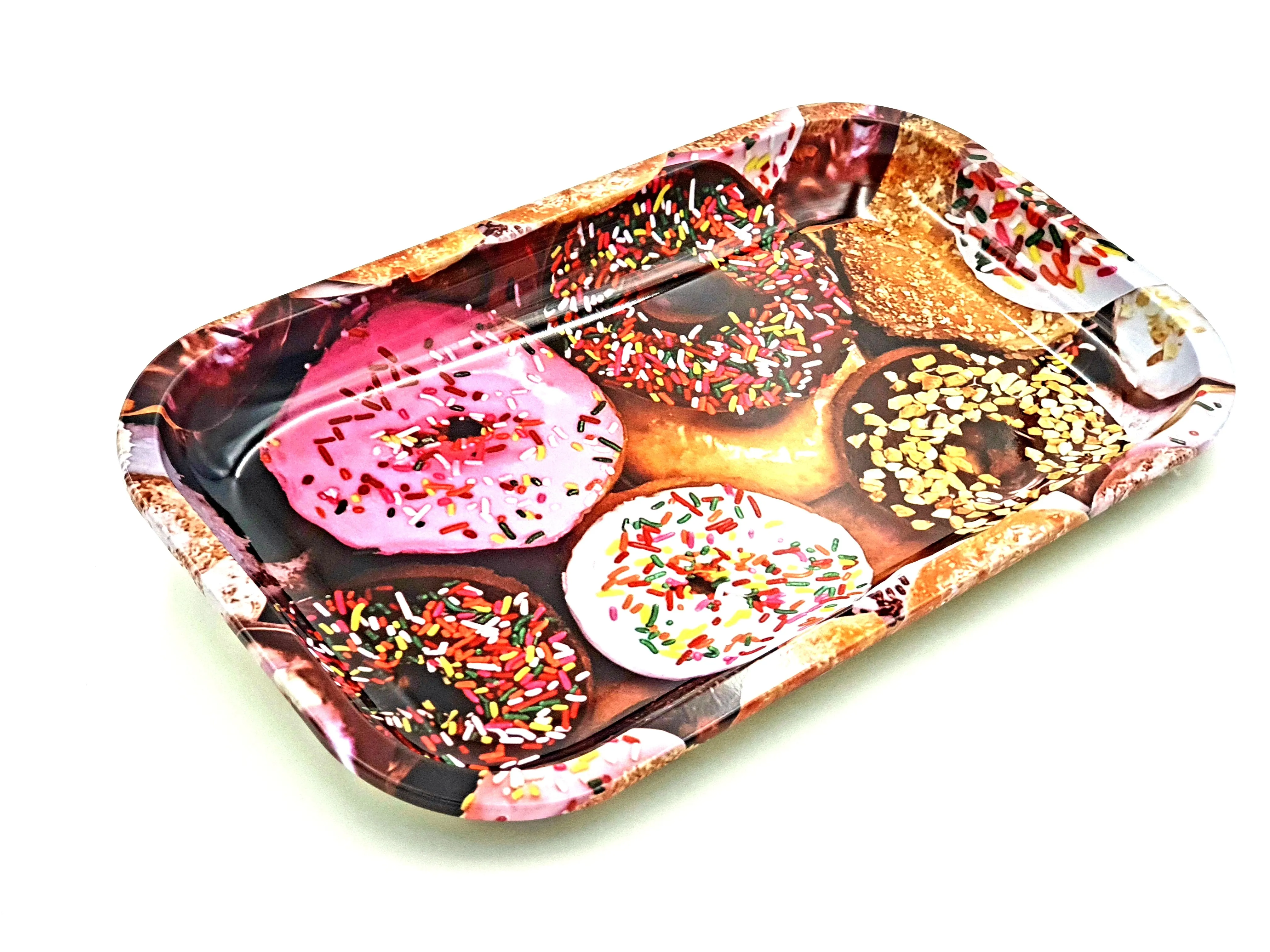 Donut colorful Rolling Tray - Large