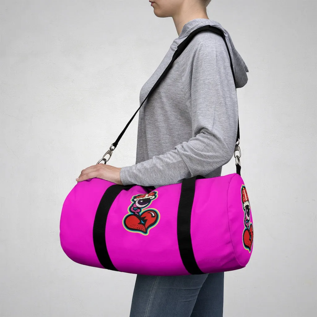DRIPPYFISH™ Pink Duffle Bag