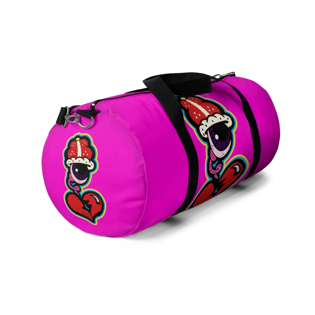 DRIPPYFISH™ Pink Duffle Bag