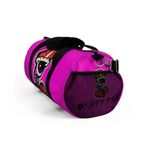 DRIPPYFISH™ Pink Duffle Bag