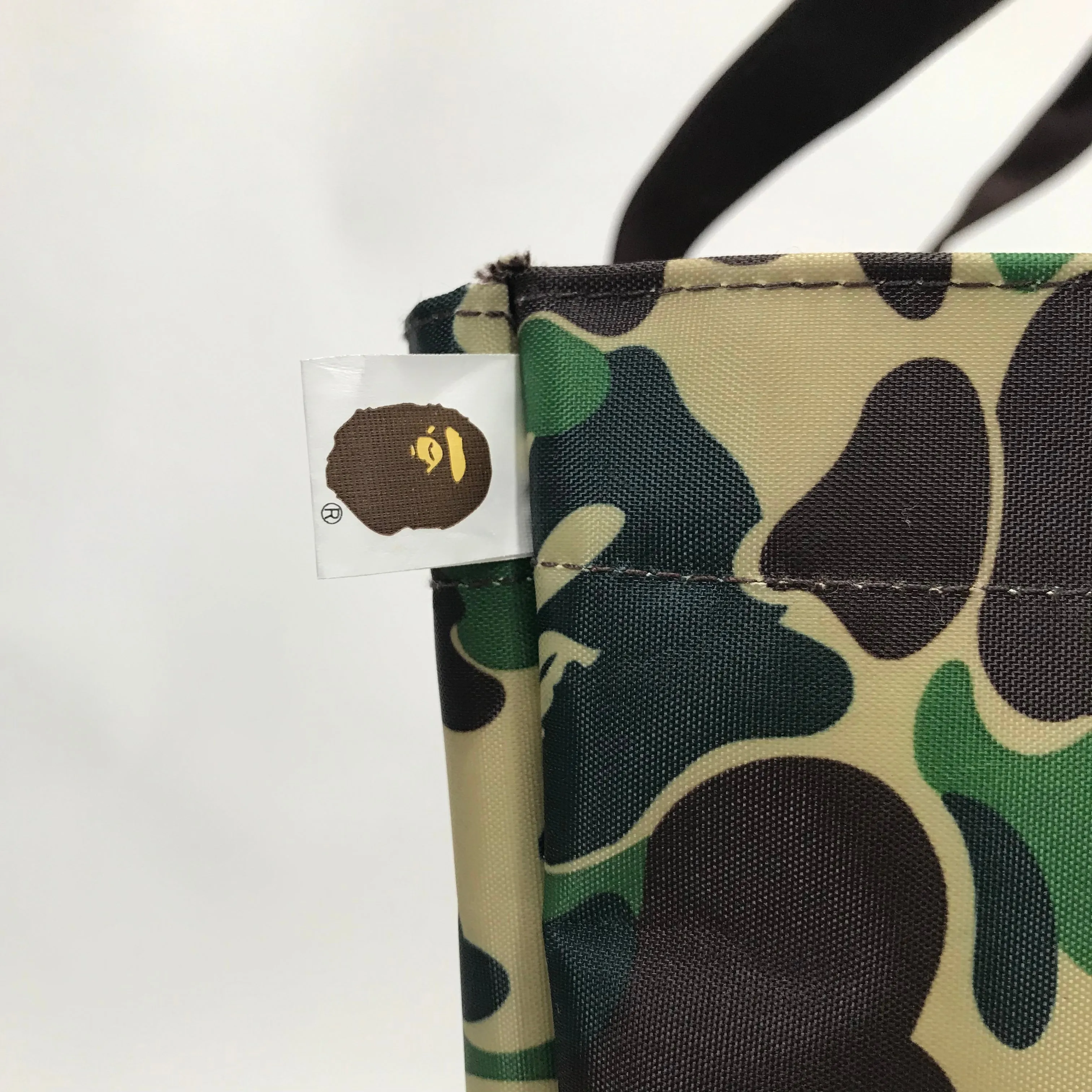 DS! A Bathing Ape Bape ABC Camo Vinyl Tote Bag