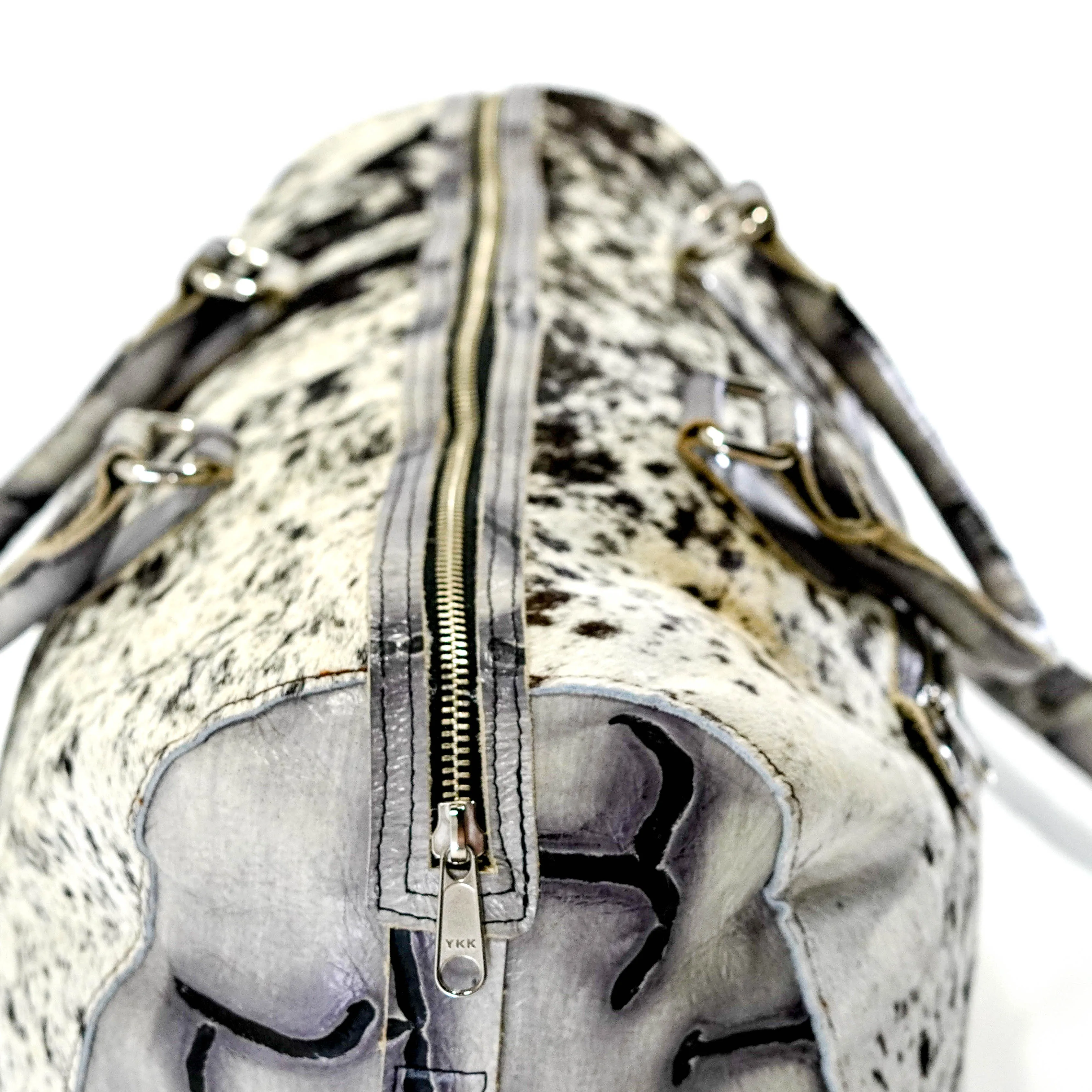Duffel - Black & White w/ Smoke Show Skulls