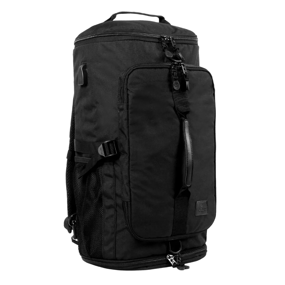 Dylan Multi-Purpose 2-Way Duffel Backpack in Black - Final Sale