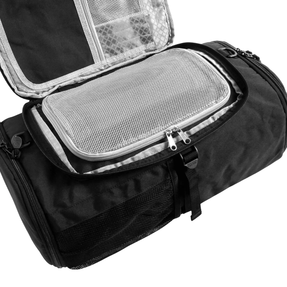 Dylan Multi-Purpose 2-Way Duffel Backpack in Black - Final Sale