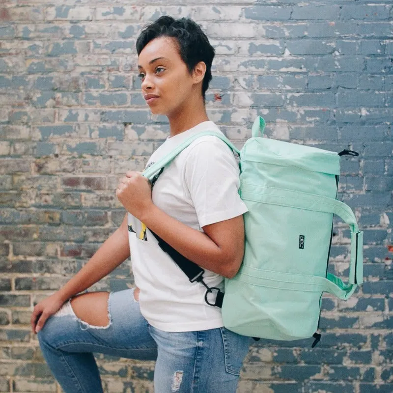 Earth Bag Premium, Black (Upcycled Billboard Bags)