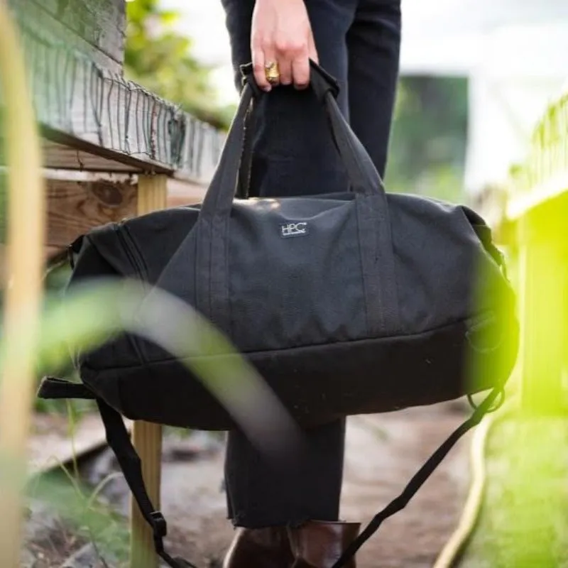 Earth Bag Premium, Black (Upcycled Billboard Bags)
