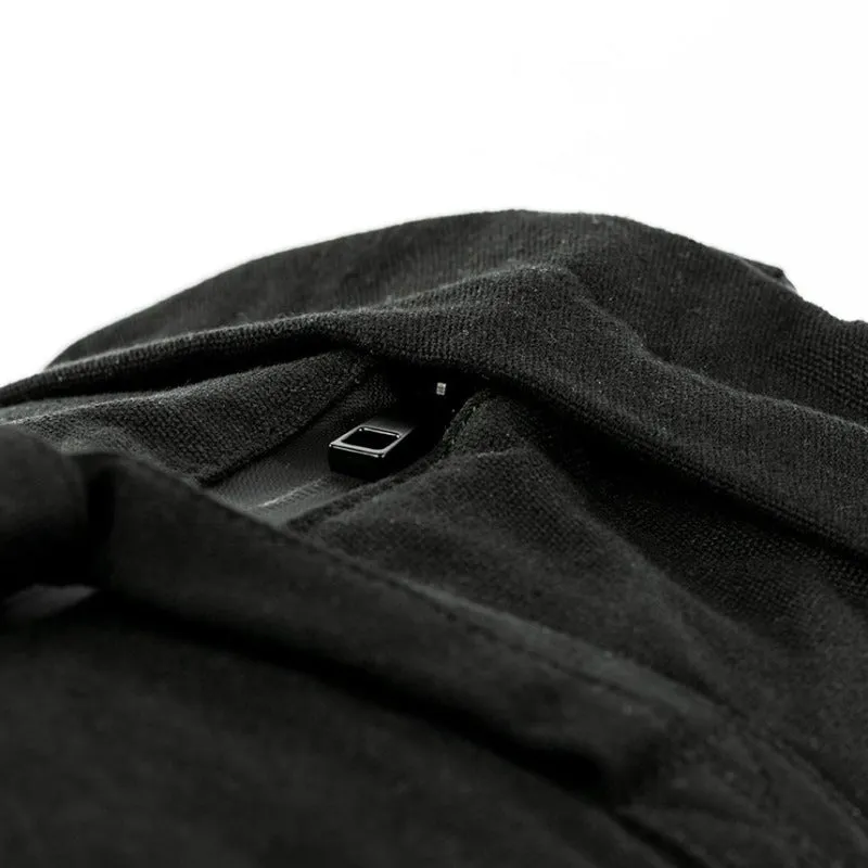 Earth Bag Premium, Black (Upcycled Billboard Bags)