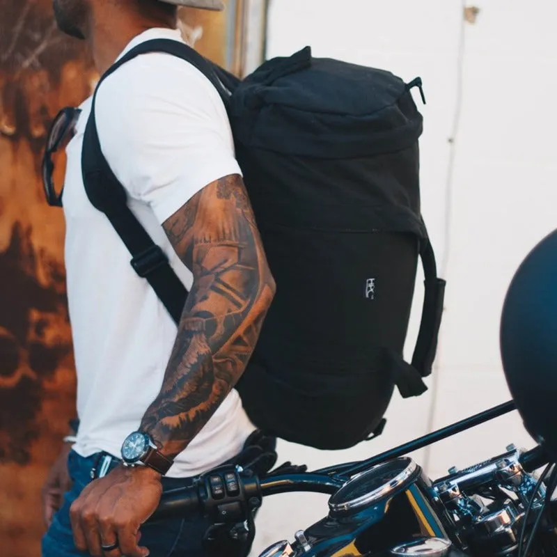 Earth Bag Premium, Black (Upcycled Billboard Bags)