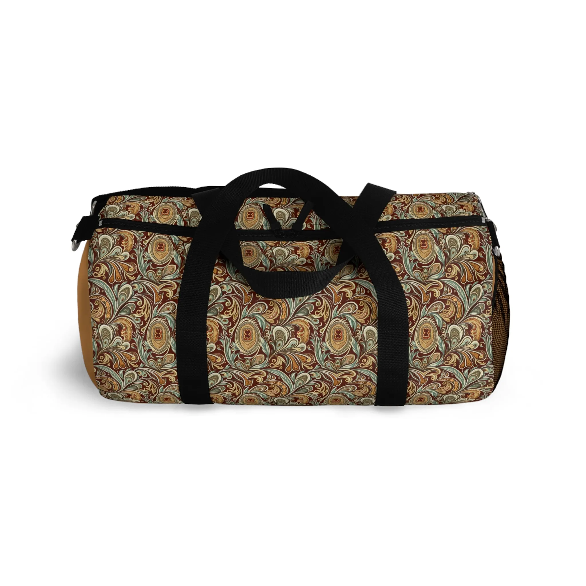 Earth Tones Paisley Duffel Travel Bag