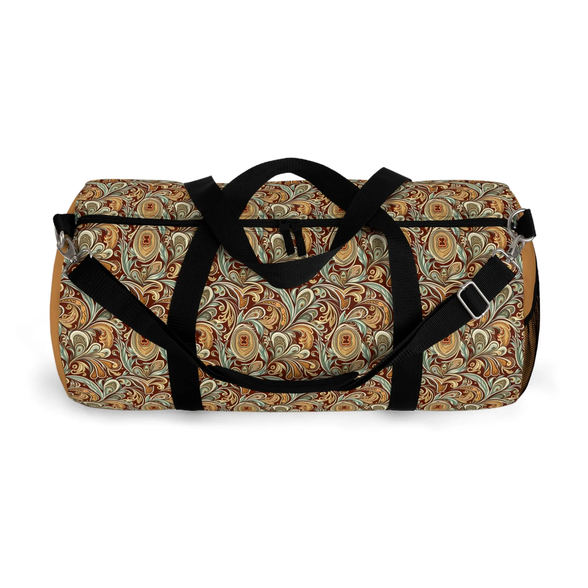 Earth Tones Paisley Duffel Travel Bag