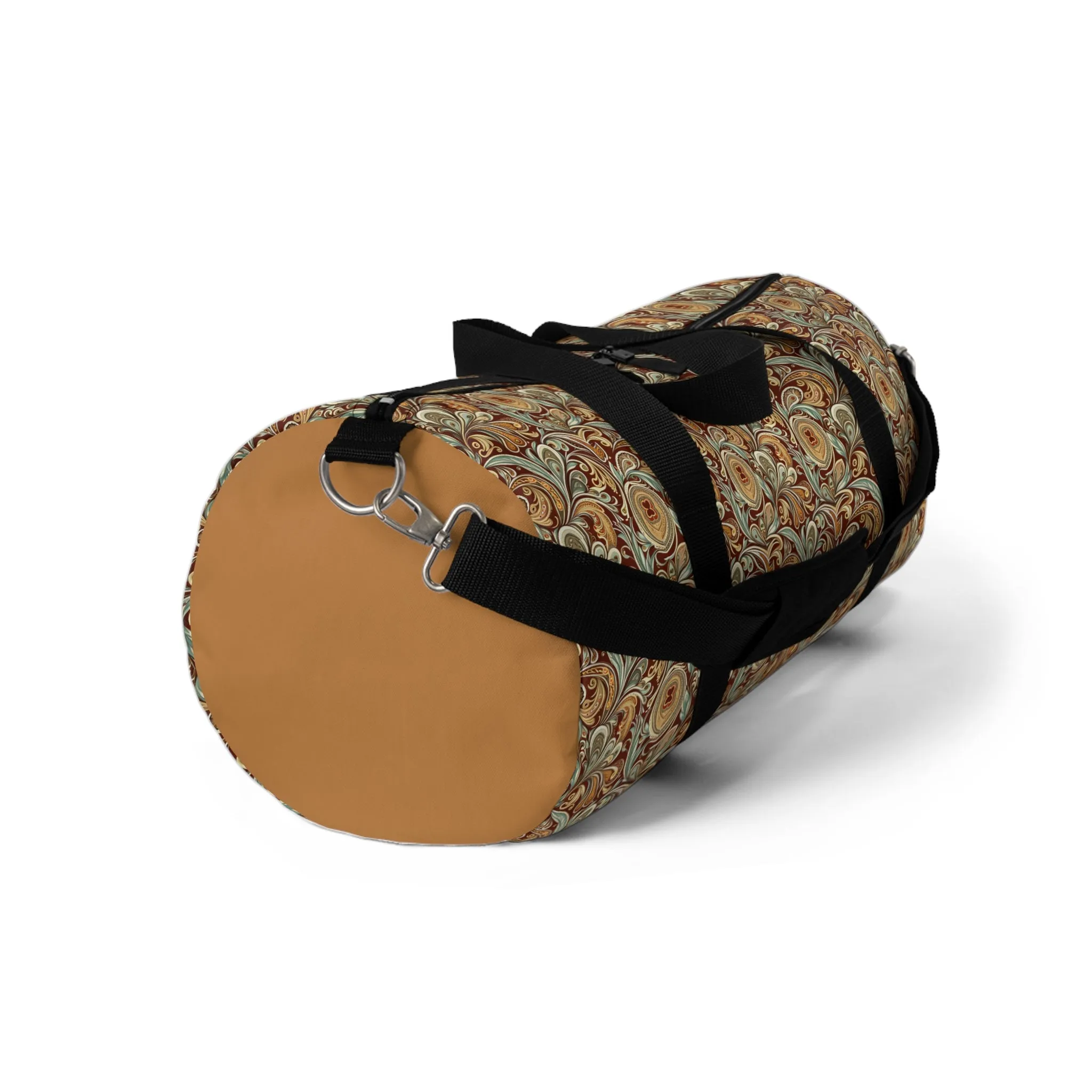 Earth Tones Paisley Duffel Travel Bag