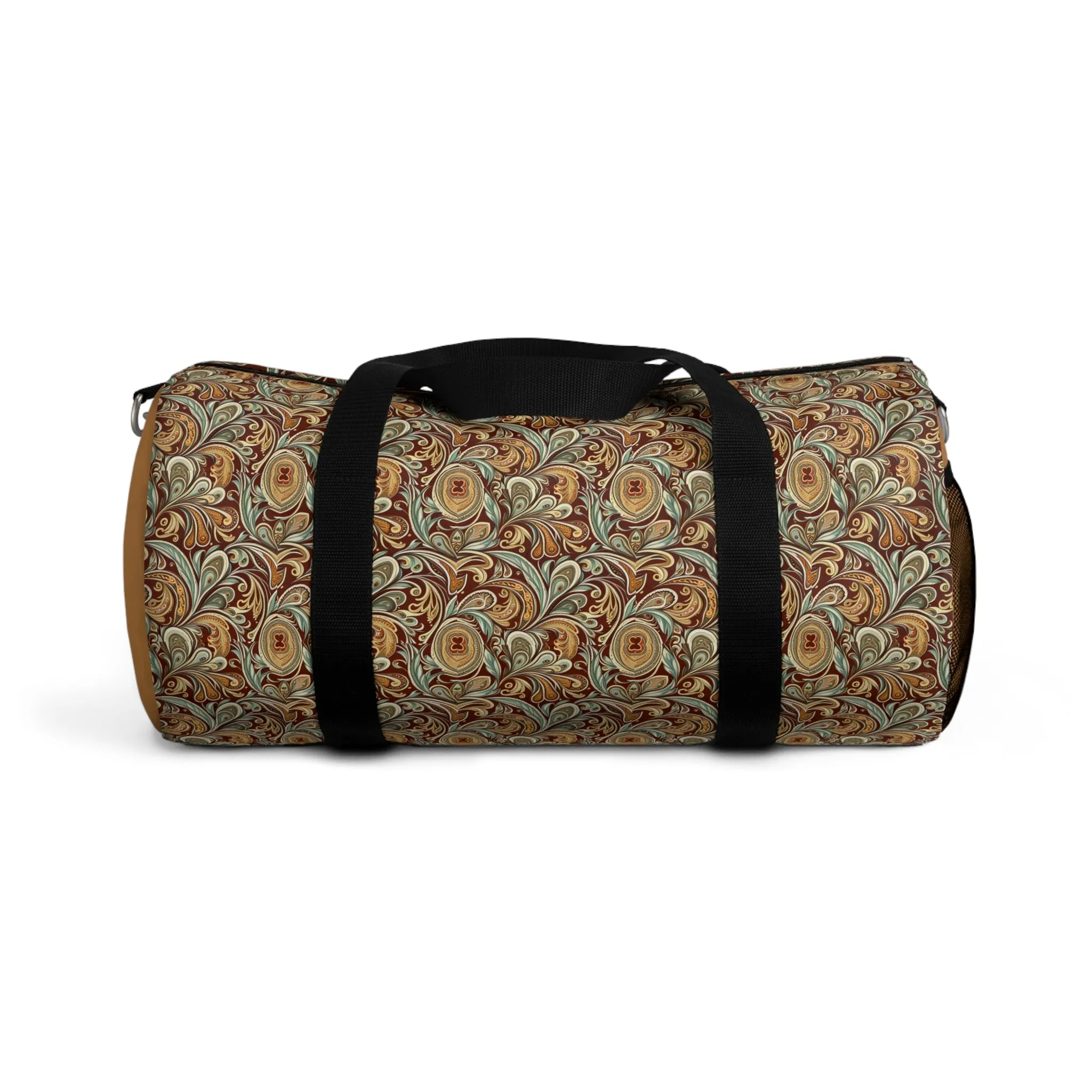 Earth Tones Paisley Duffel Travel Bag