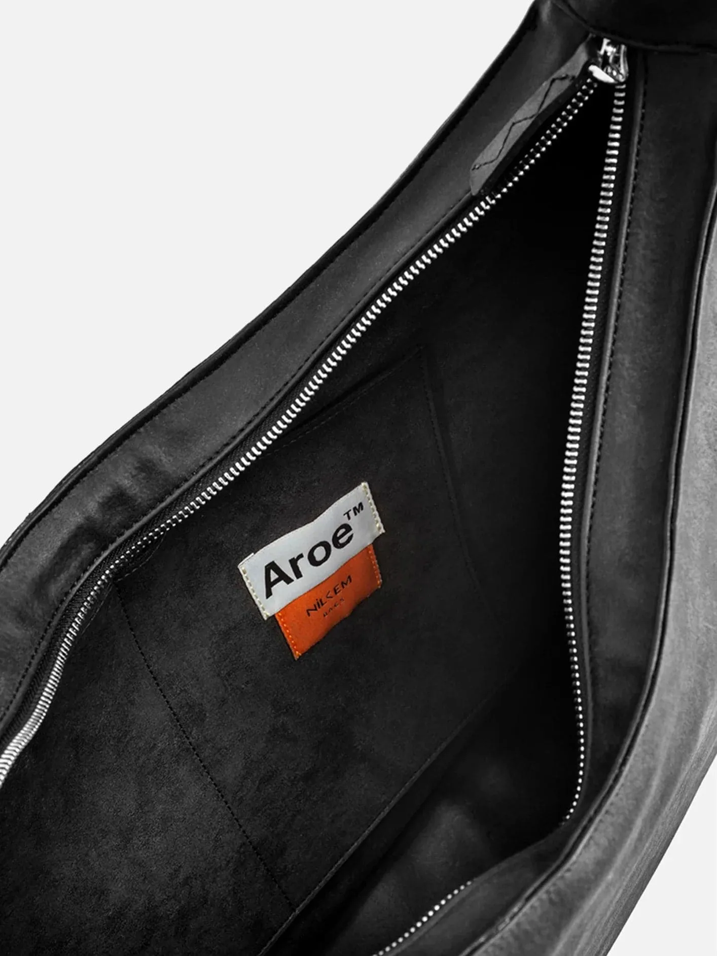 Eco Leather XL Shoulder Bag - Black