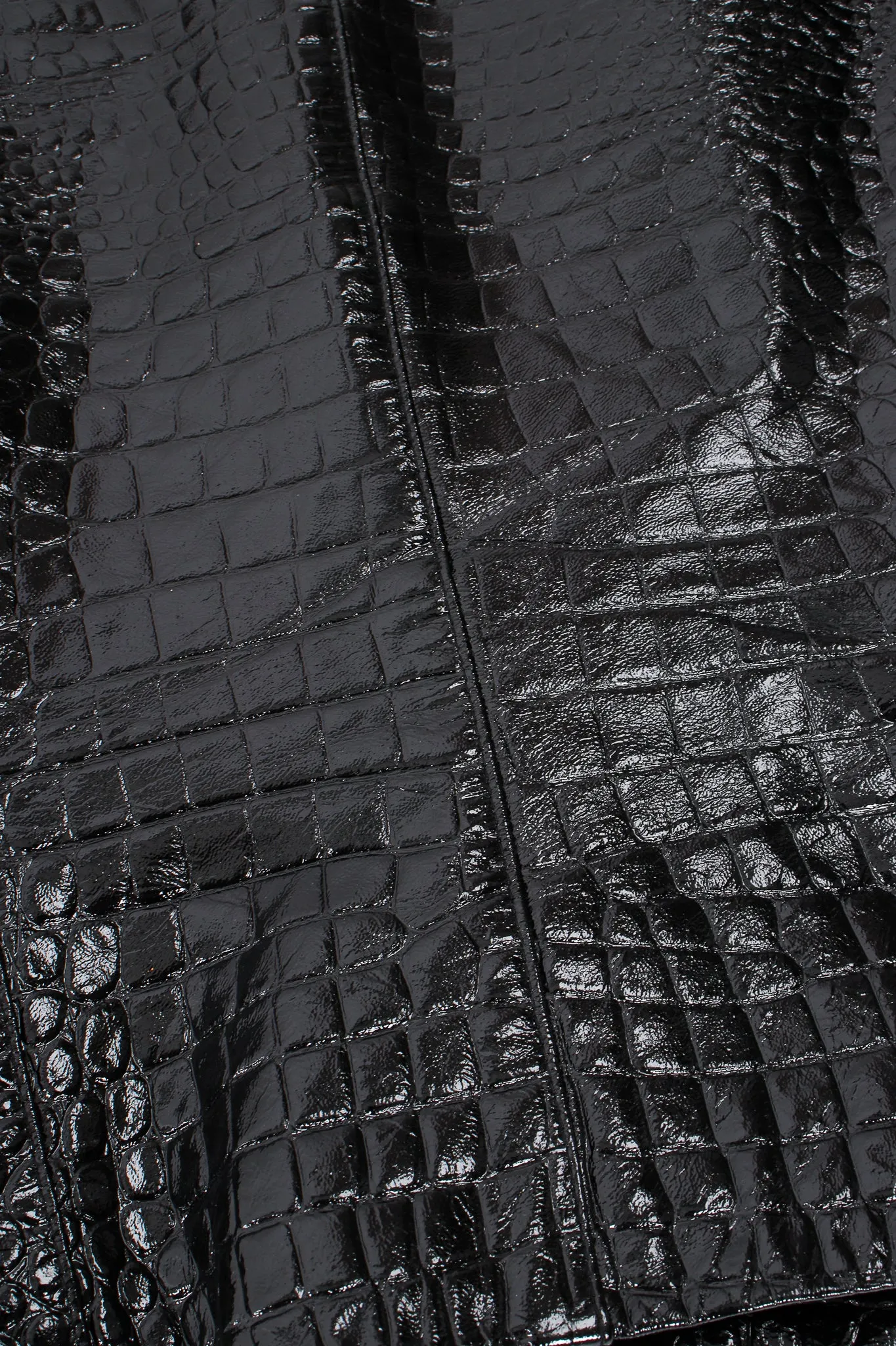 Embossed Patent Leather Jacket