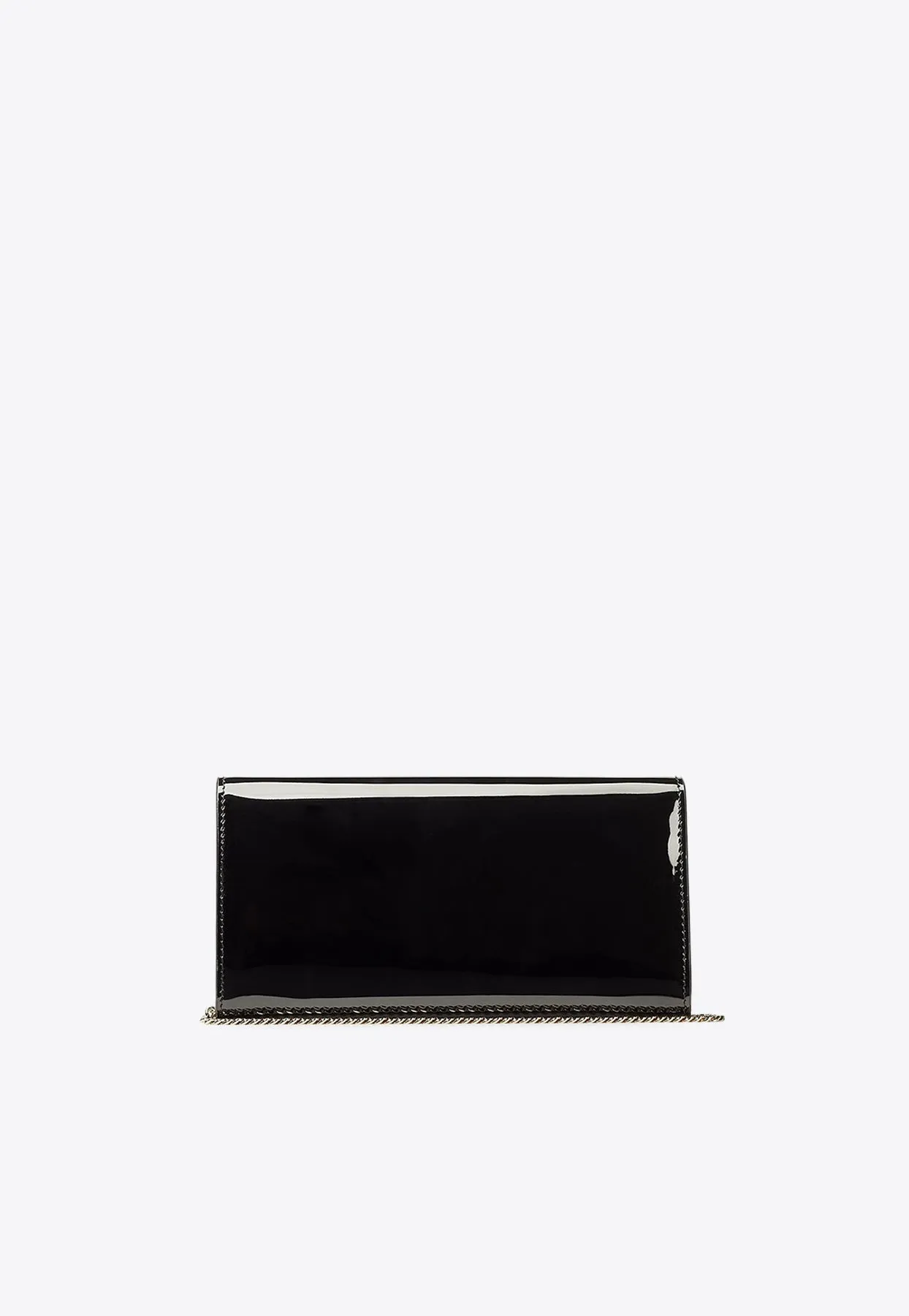 Emmie Patent Leather Clutch Bag