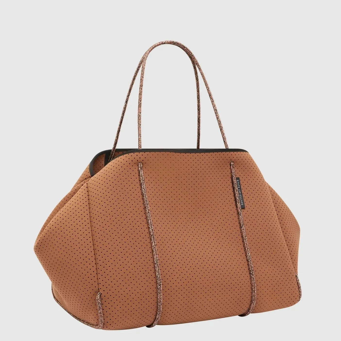 ESCAPE TOTE - SADDLE