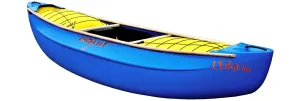 Esquif - L'Edge Lite whitewater solo canoe in Polyethylene