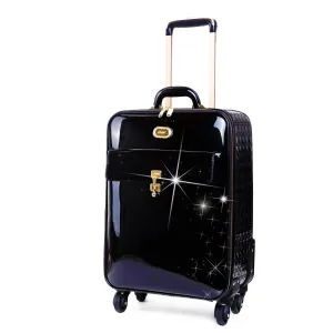 Euro Moda Underseat Travel Luggage with Spinners [KBL8899]