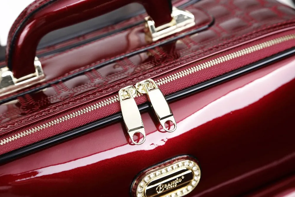 Euro Moda Underseat Travel Luggage with Spinners [KBL8899]