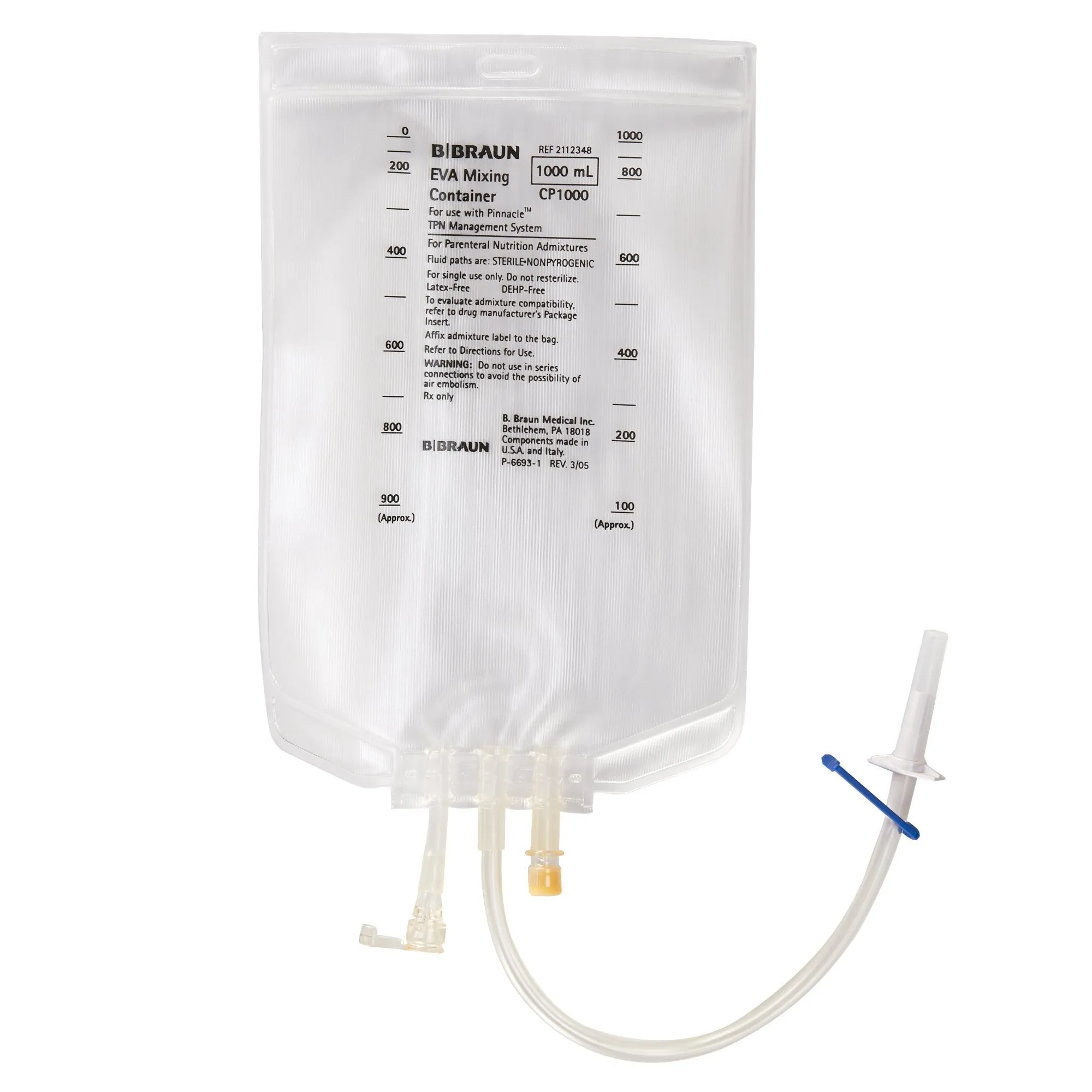 EVA Mixing Container Pinnacle 1000 mL