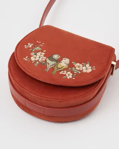 Fable England Lovebirds Saddle Bag