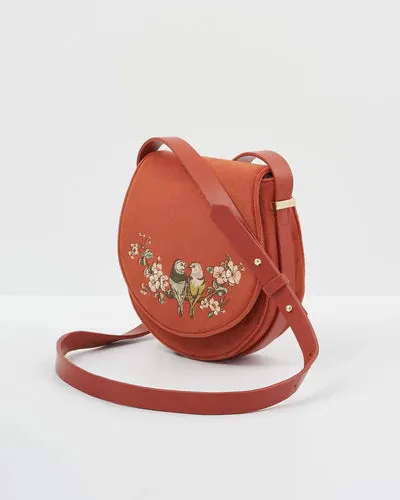 Fable England Lovebirds Saddle Bag