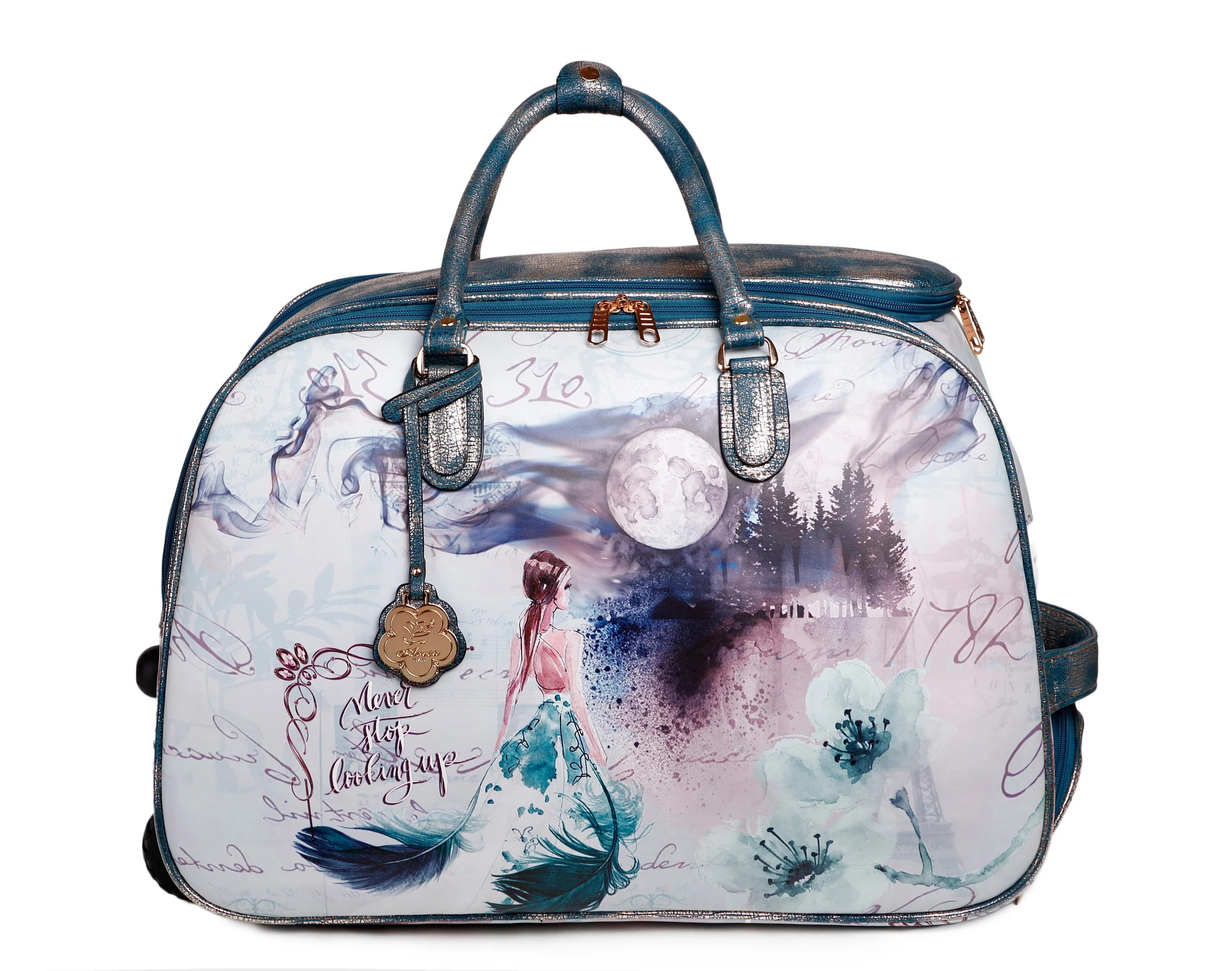 Fairytale 3PC Set | Duffel   Overnight Bags [BED6988-6977-WA]