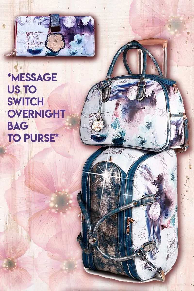 Fairytale 3PC Set | Duffel   Overnight Bags [BED6988-6977-WA]