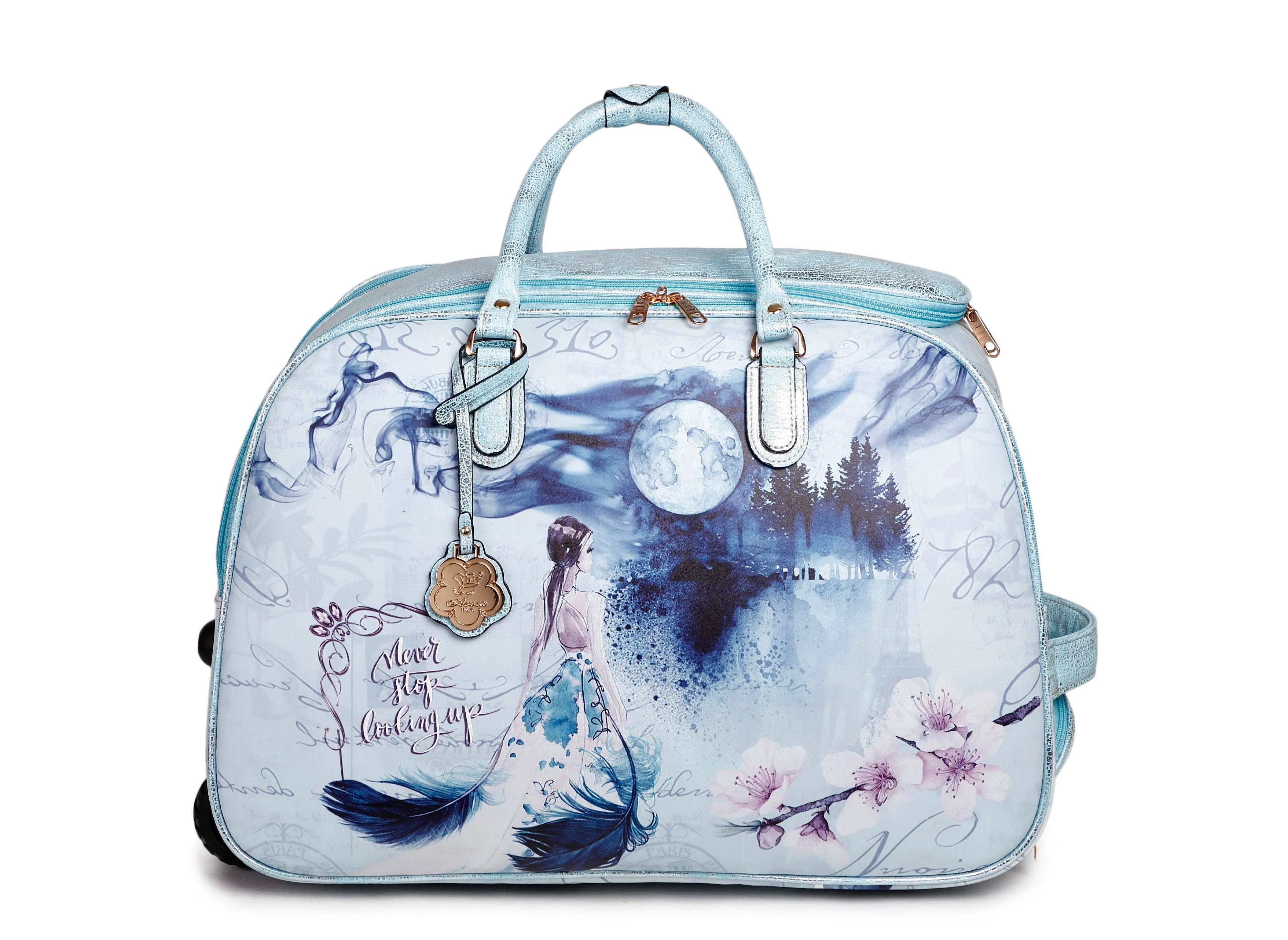 Fairytale 3PC Set | Duffel   Overnight Bags [BED6988-6977-WA]