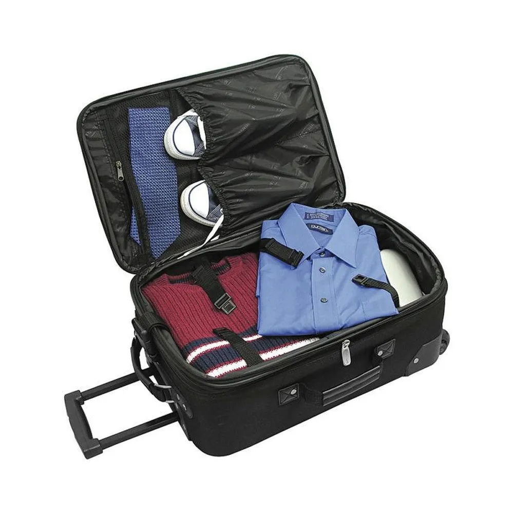 famous Amsterdam 2-piece carry-on luggage set